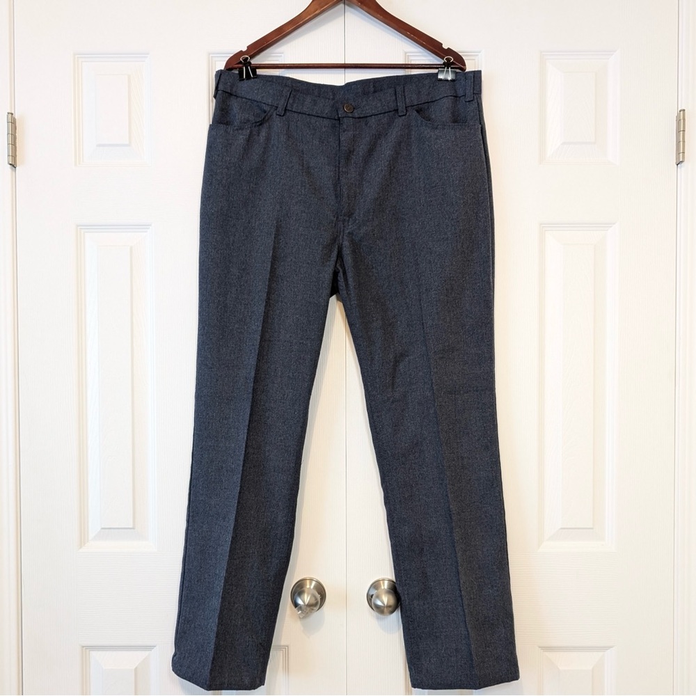 Vintage Great Western Garment Company Blue Grey Women’s Slacks Pants